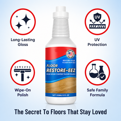 LustroLuxe™ — Restore Dull, Scratched Floors Instantly With One Coat