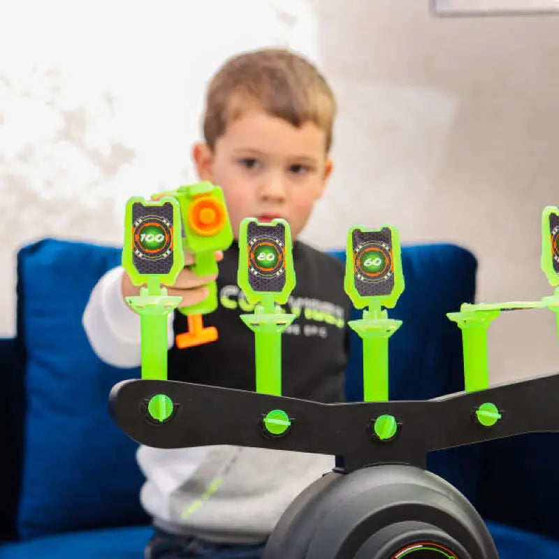 Illuminated Targets for Kids to Use with Toy Guns