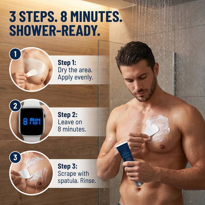 SilkSure™ — Manscape Chest, Back & Below the Belt Pain-Free in Just 8 Minutes