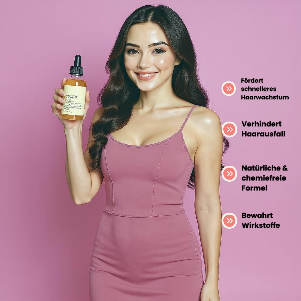 1+1 FREE | GrowthAura® | Organic Hair Oil Natural
