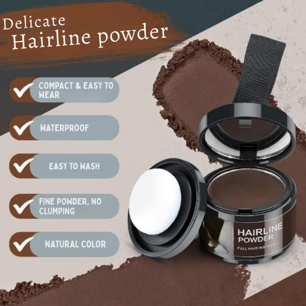 VividStrand™ Precision Powder — Instantly Own Fuller, Flawless Hairlines and Brows That Never Fade