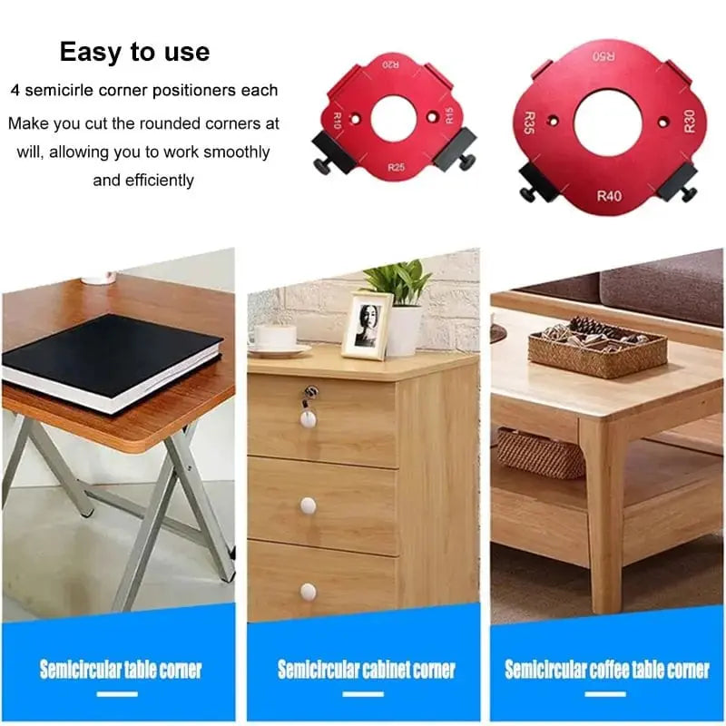 4-in-1 Aluminum Woodworking Positioning Template
