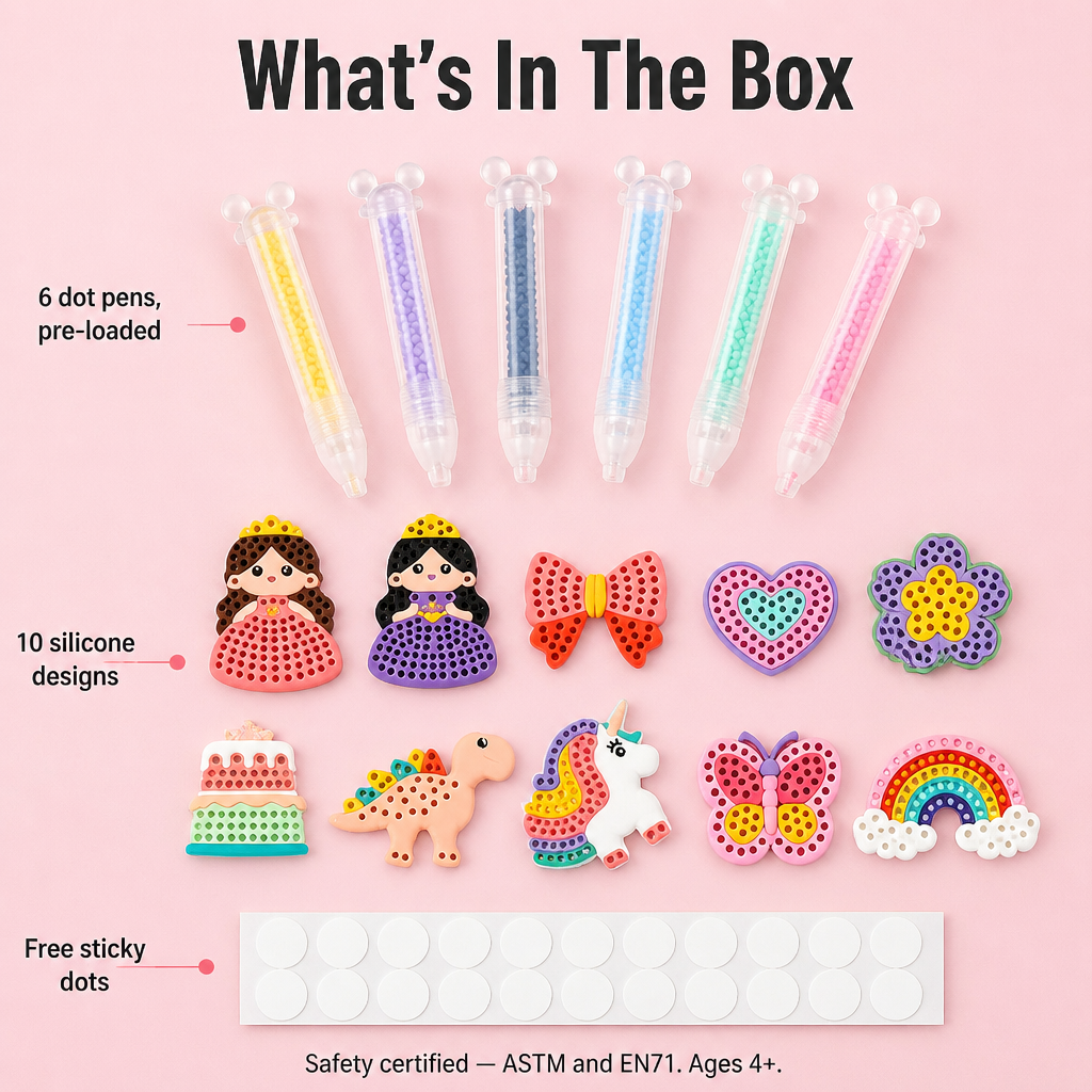 PrismPearl™ — Swap Screen Time for Sparkling Bead Stickers Kids Can’t Resist