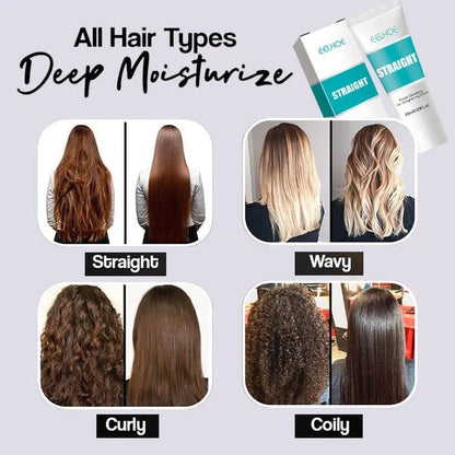 Hair Straightening Cream | Keratin Repair | Frizz Control | Deep Moisturizing Treatment | Keratique