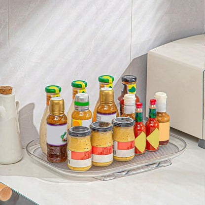 Rotating Refrigerator Organizer - Spin, Grab, Done!
