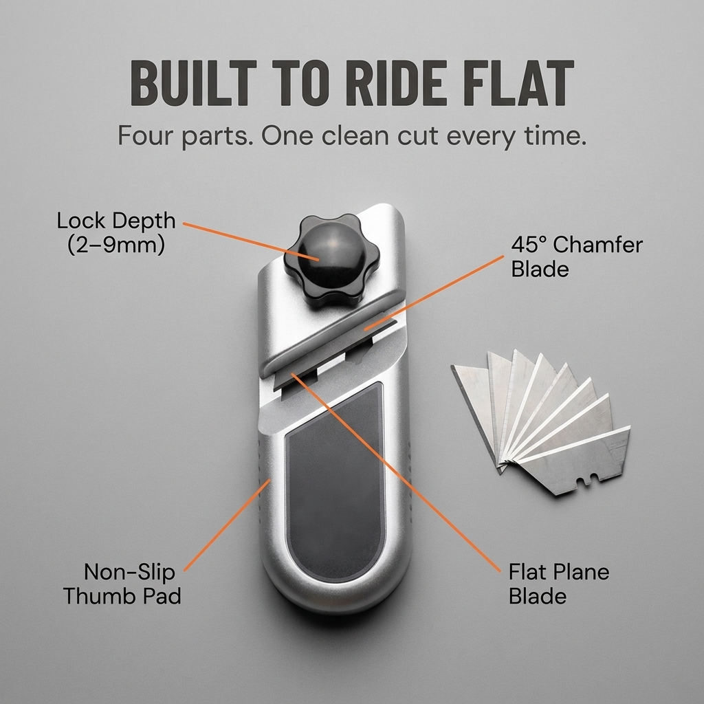 TrueEdge™ — Achieve Drywall Edges That Tape Flat with One Smooth Stroke