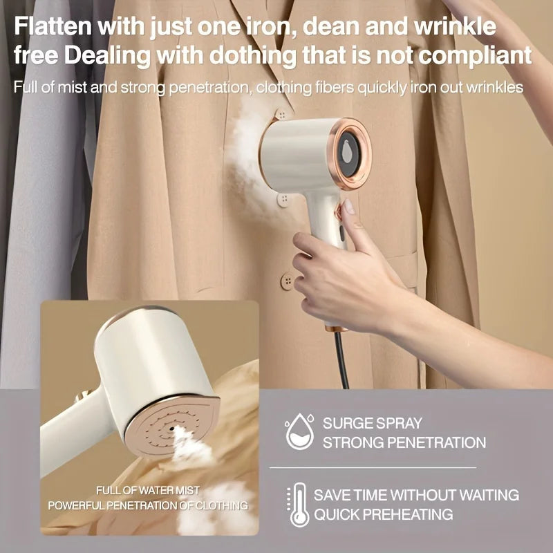 QuickIron™ Garment Steam Iron, Portable and Efficient