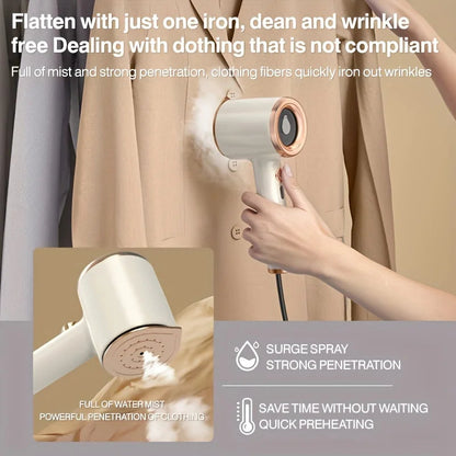 QuickIron™ Garment Steam Iron, Portable and Efficient