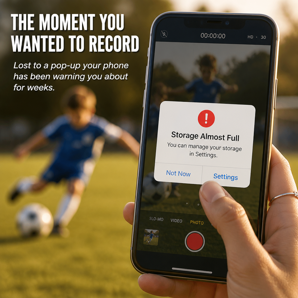 FlashMate™ — Quit Erasing Photos to Free Up Space for More