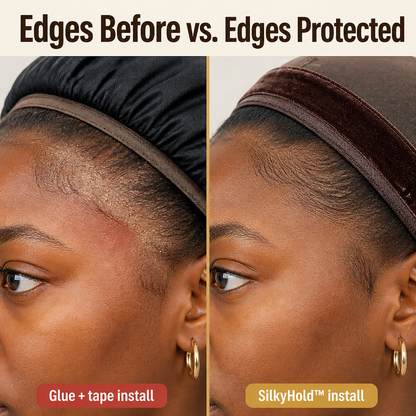 SilkyHold™ — Secure Your Lace Front Without Glue, Tape, or Edge Harm