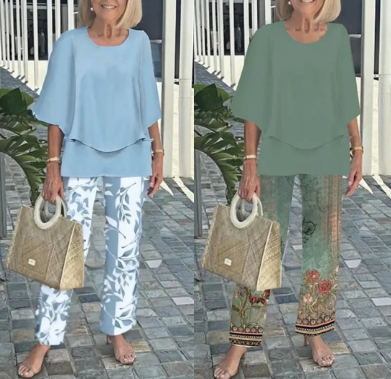 SereniChic™ Printed Set — Embrace Freedom and Flawless Style That Moves With You