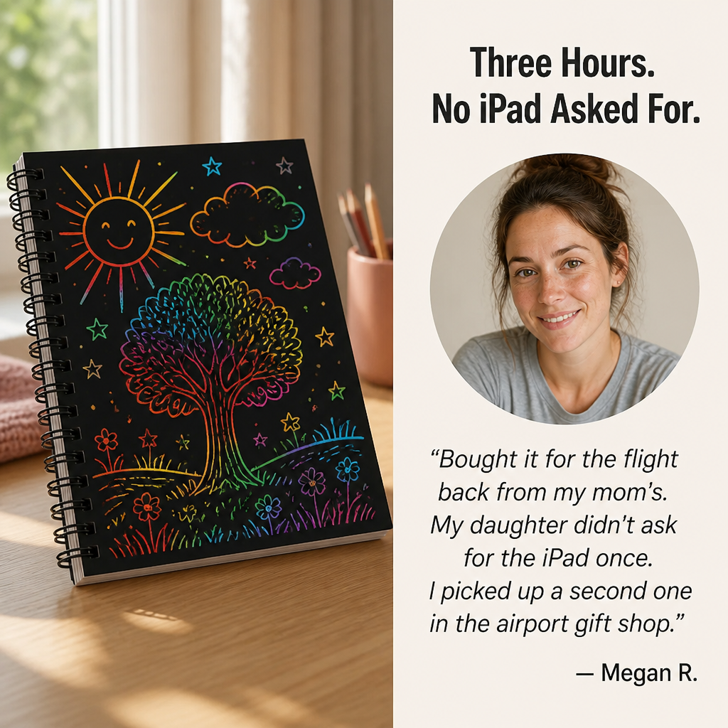 ColorRipple™ — Swap Screen Time for 20 Peaceful Minutes of Rainbow Wonder