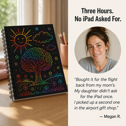 ColorRipple™ — Swap Screen Time for 20 Peaceful Minutes of Rainbow Wonder
