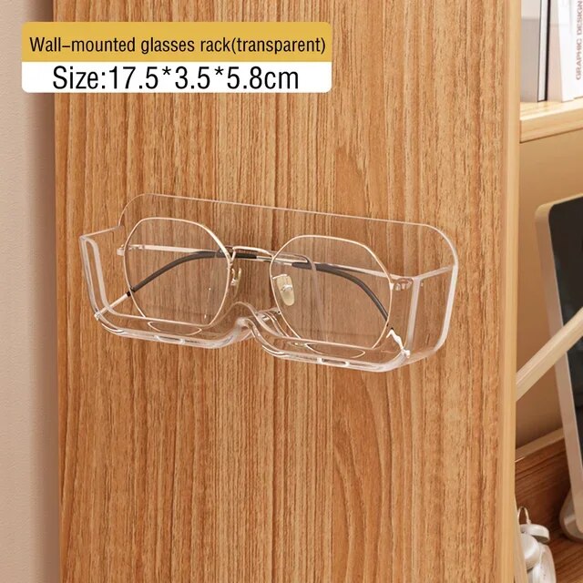 Wall Mounted Storage Rack for Glasses