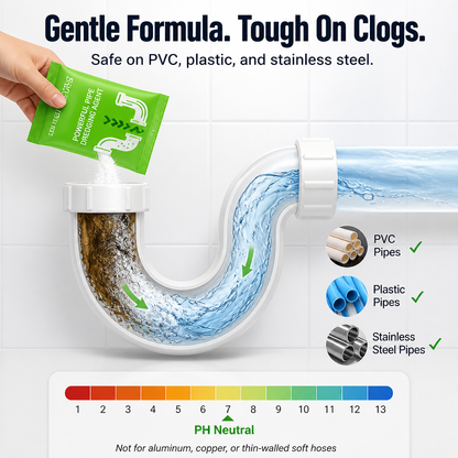 BreezeMaxPro™ — Break Down Tough Drain Blockages and Eliminate Foul Odors