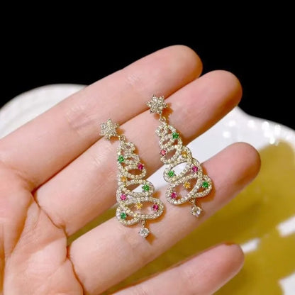 GlintRise™ Holiday Earrings — Shine Effortlessly All Night and Create Memories That Last