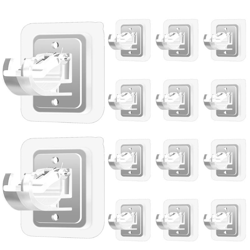 GripNest™ — Hang Perfect Curtains Fast Without Drills or Wall Damage