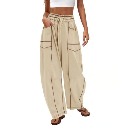 ComfyBarrel – Lounge Sweatpants with Wide Legs and Pockets