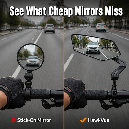 HawkVue™ — Spot Every Vehicle Behind You Without Looking Back