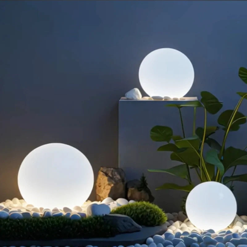 Round Garden Light
