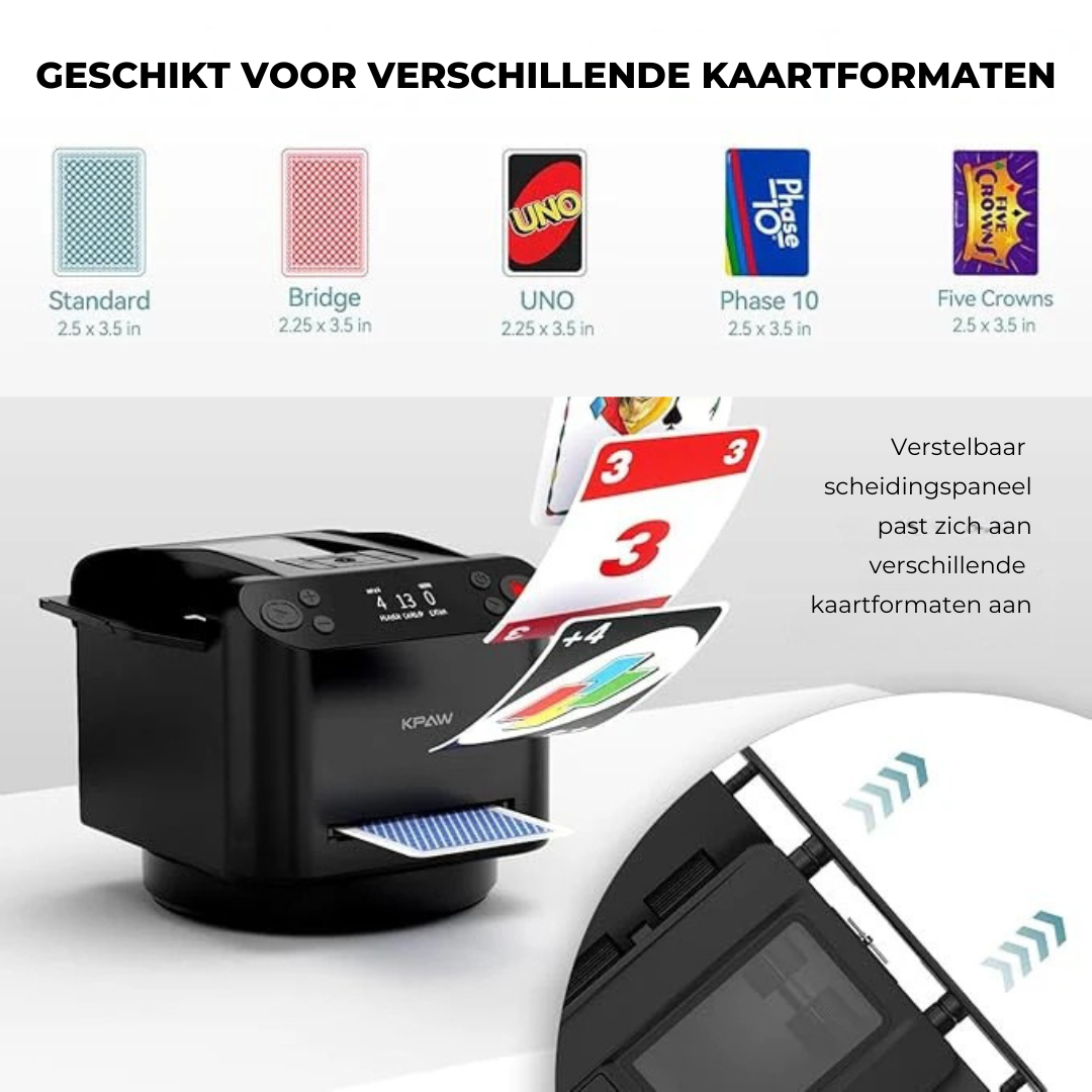 CardMaster™ Automatic Card Dealer & Shuffler