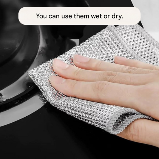 LumeMesh™ — Scratch-Free Shine That Makes Cleaning Feel Like Magic