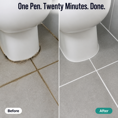 BioShieldSeal™ — Restore Yellowed Grout Lines to Fresh White in Just 20 Minutes