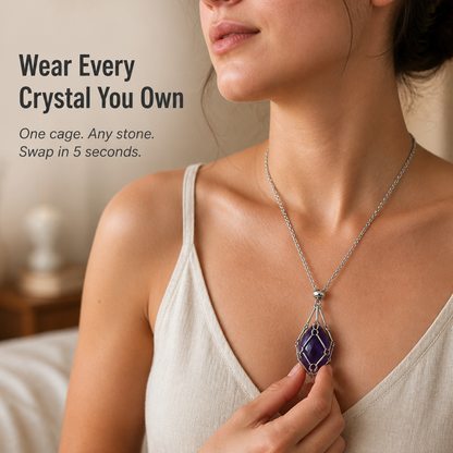 VioraNest™ — Wear Every Crystal You Love, Swap Your Energy Instantly