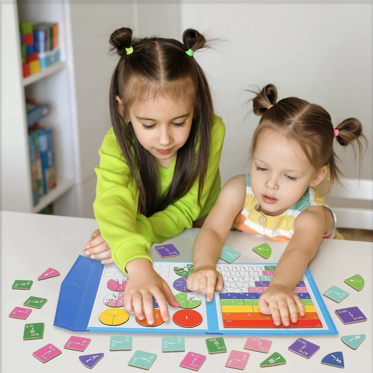 LumoLearn™ Fraction Magnet Set — Ignite Your Child’s Joyful Mastery of Fractions and Unstoppable Confidence