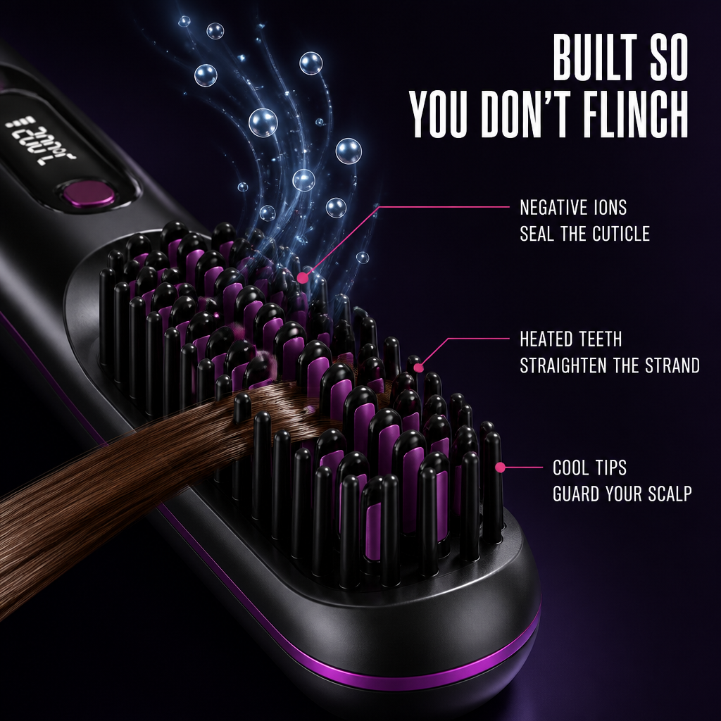CordMaster™ — Tame Mid-Day Frizz Instantly, No Cord or Outlet Needed