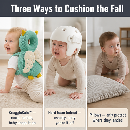 SnuggleSafe™ — Pad Every Backward Fall So Baby Steps Braver