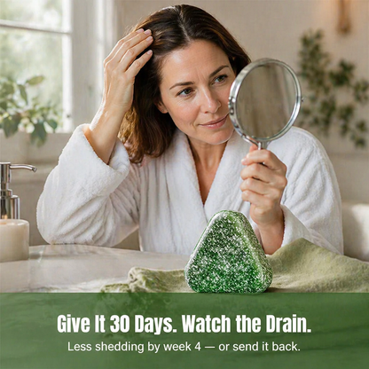 Verdanta™ Botanical Shampoo Bar — Prevent Drain Shedding & Fortify Roots Using Chinese Herbs