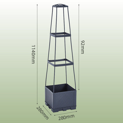 SkyRise Stand™ — Transform Cramped Spaces into Towering Gardens That Thrive Effortlessly