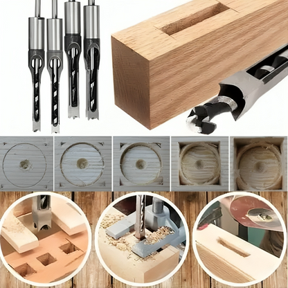 ForgeCut™ — Master razor-sharp square holes that turn your woodwork into art