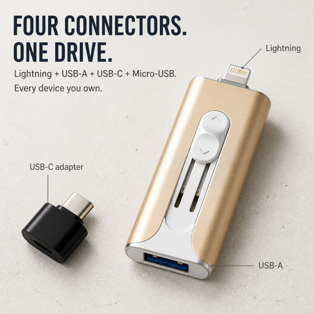 FlashMate™ — Quit Erasing Photos to Free Up Space for More