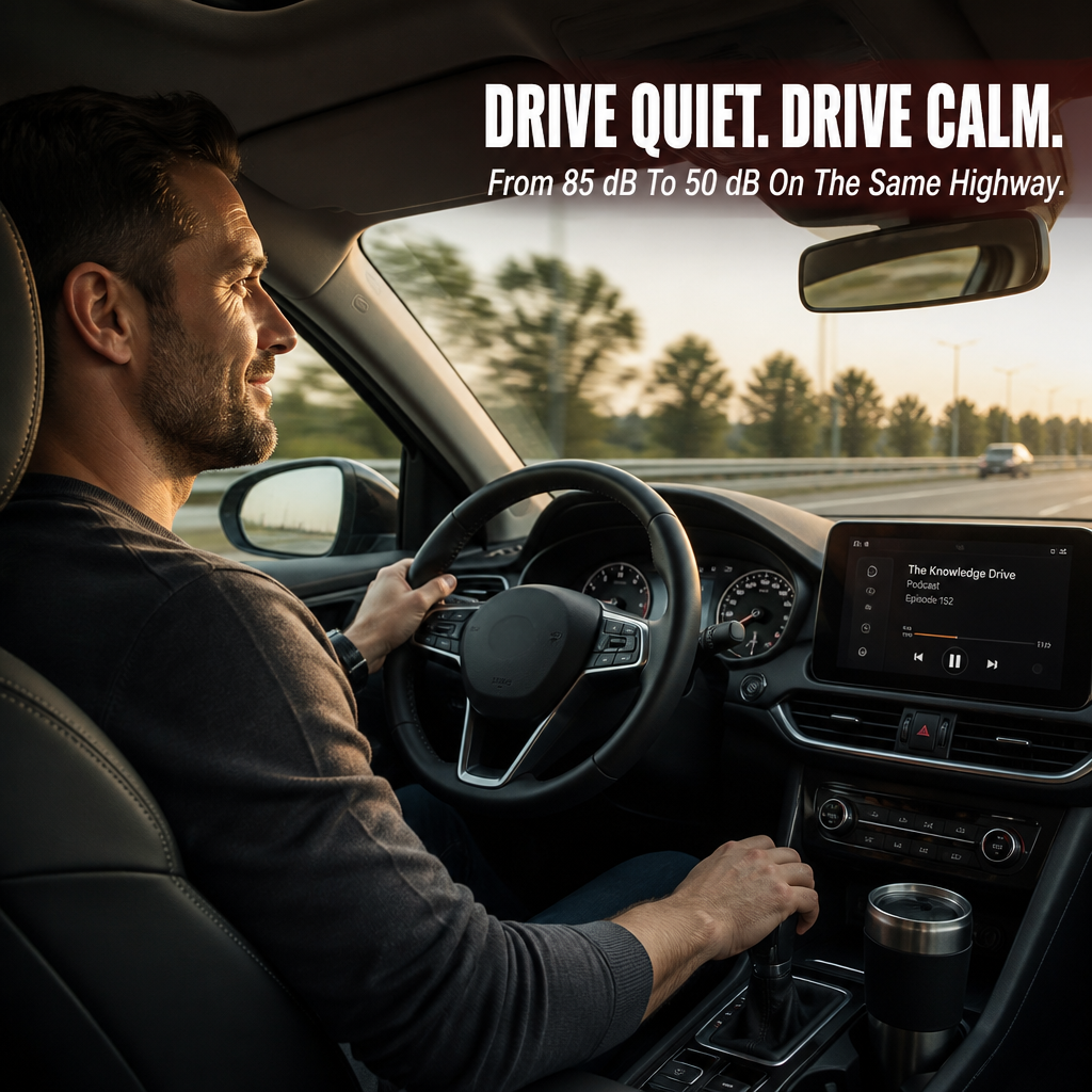 HushSeal™ — Cut Your Cabin Noise from 85 dB to 50 dB in Minutes