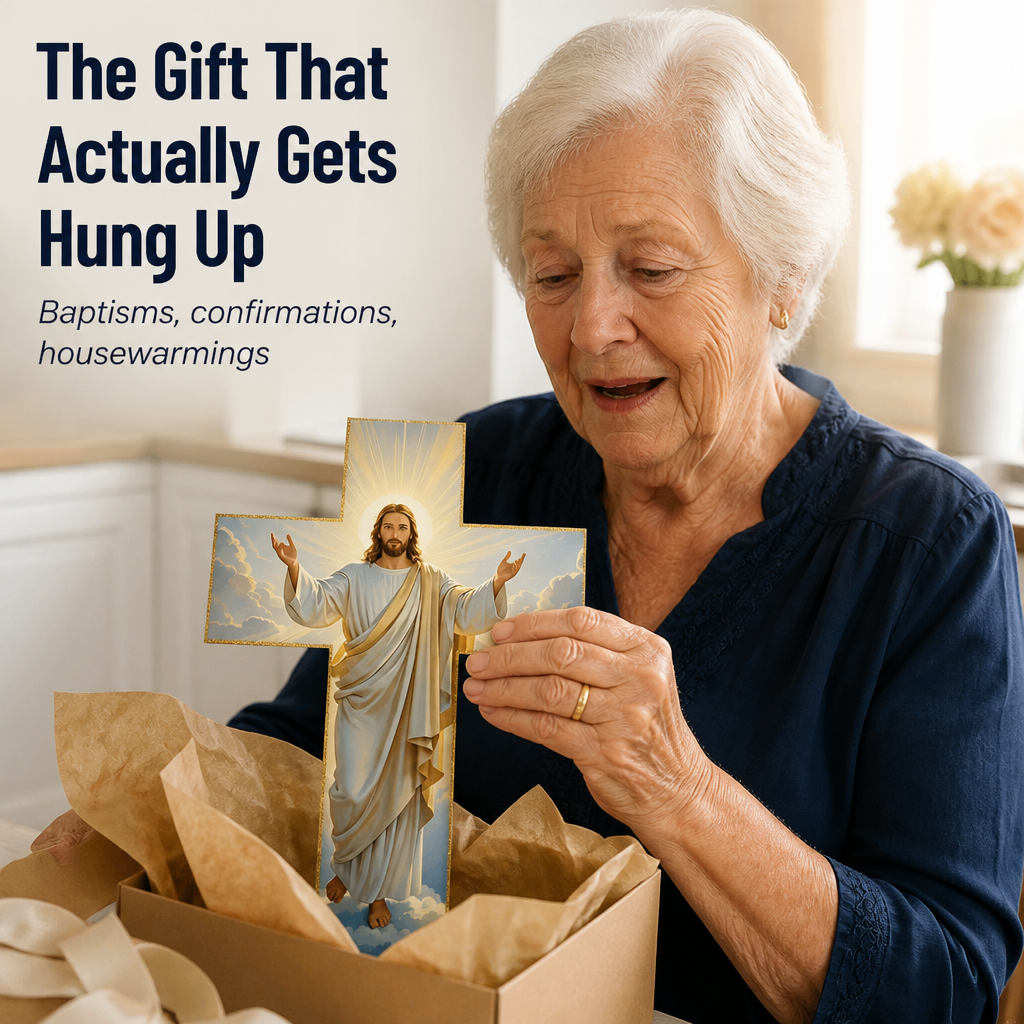 LuminaFaith™ — Hang a Daily Hope Reminder on Your Wall in Minutes