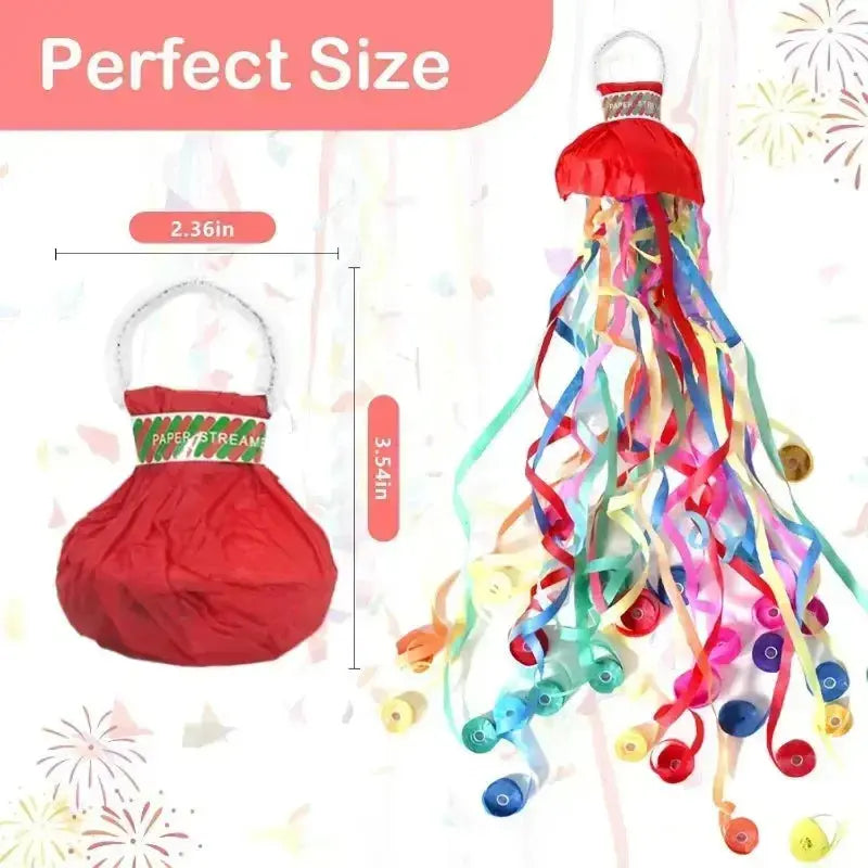 Paper Throw Streamers – Vibrant Fun Without the Mess of Confetti