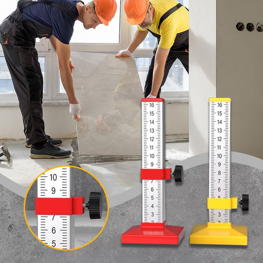 🔥Lay Floor Tile Level Height Measuring Ruler