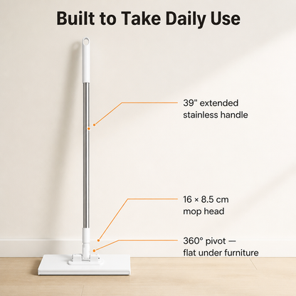 SwiftSweepPro™ — Fasten Any Fabric, Clean Any Surface, Say Goodbye to Refills Forever