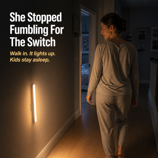 LumaTrail™ — Effortless Glow That Protects Your Family Through Every Dark Moment