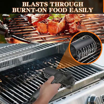 FlameWhirl™ — Effortless Power That Makes Your Grill Gleam Without the Strain