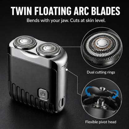 TitanGlide™ — Achieve a Clean, Skin-Friendly Shave That Fits Right in Your Pocket