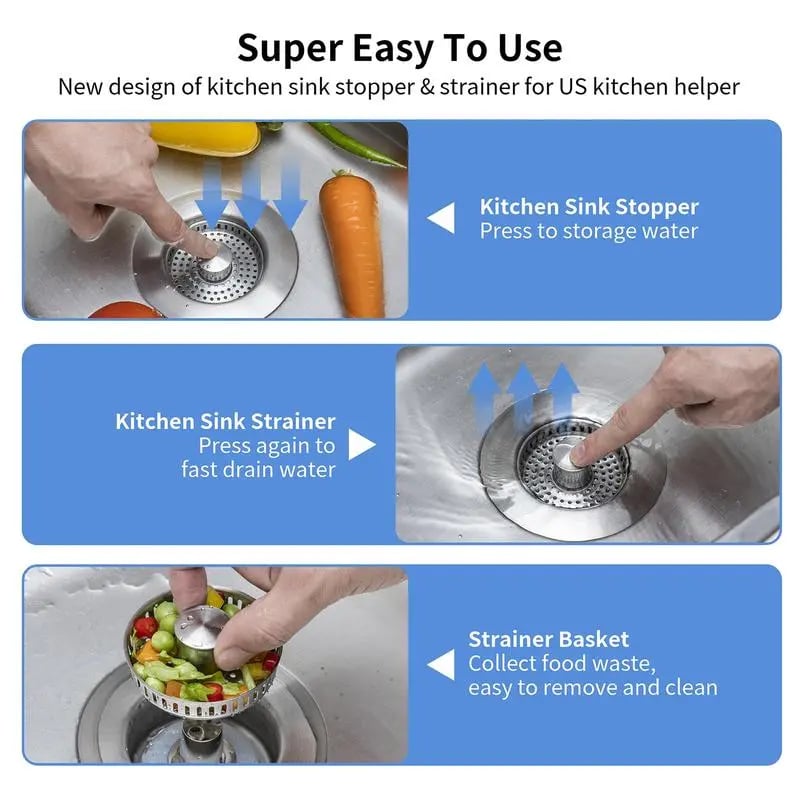 FlowGuard Pro™ — Say Goodbye to Clogs and Odors for a Fresh, Effortless Kitchen