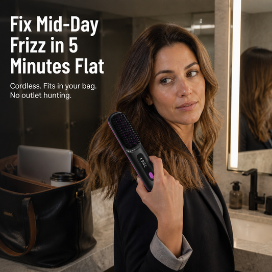 CordMaster™ — Tame Mid-Day Frizz Instantly, No Cord or Outlet Needed
