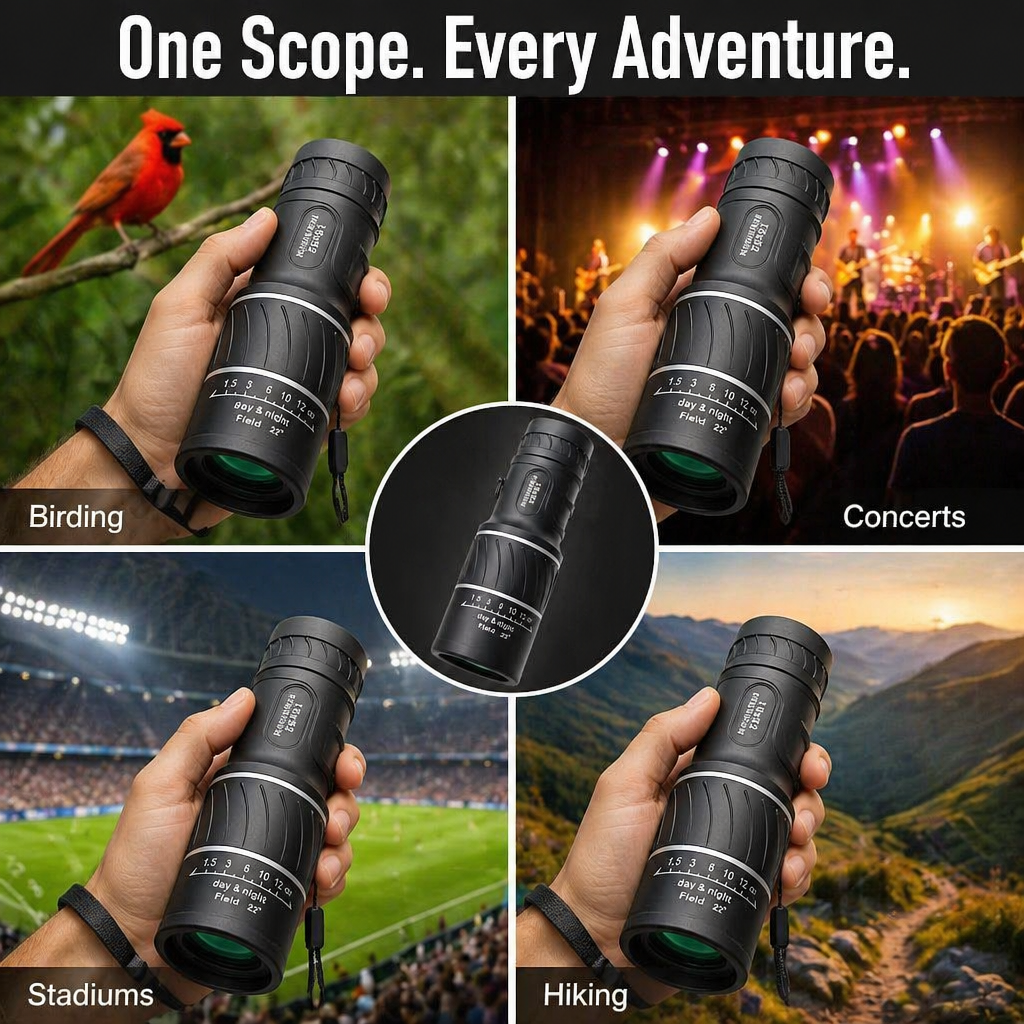VantaScope™ — See Birds, Wildlife & Stage Action Crisp From 5 Miles Away