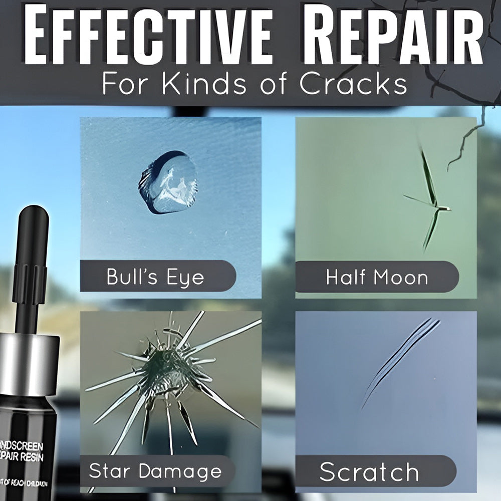 ClearGuard™ Glass Repair Kit — Fix Cracks Fast and Keep Your Glass Flawless for Good