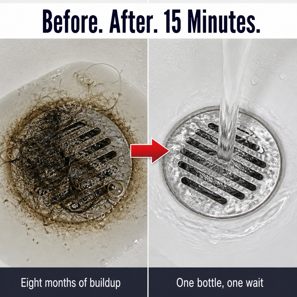 VitaFlow™ Drain Rescue — Dissolve Tough Clogs Fast Without Damaging Your Pipes