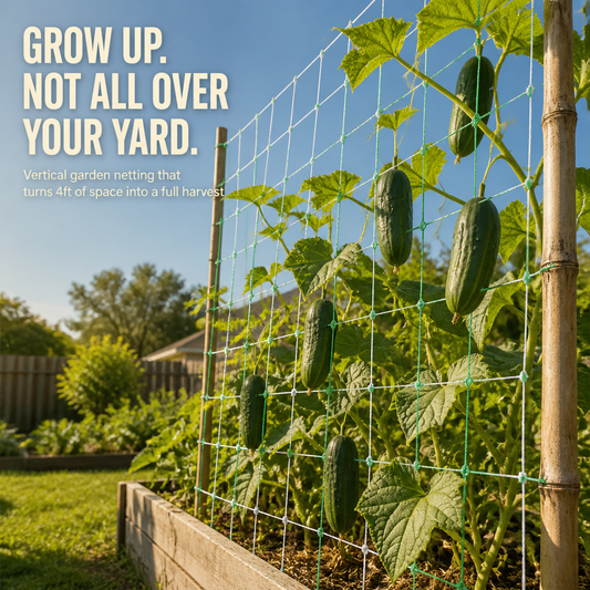 SkyRiseGrid™ — Double Your Yield in Half the Garden Space