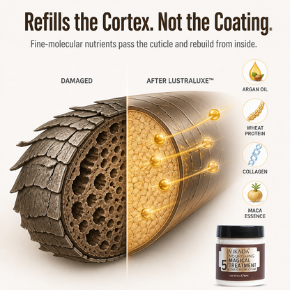 LustraLuxe™ — Restore Weakened Hair Within 5 Minutes a Week from the Inside